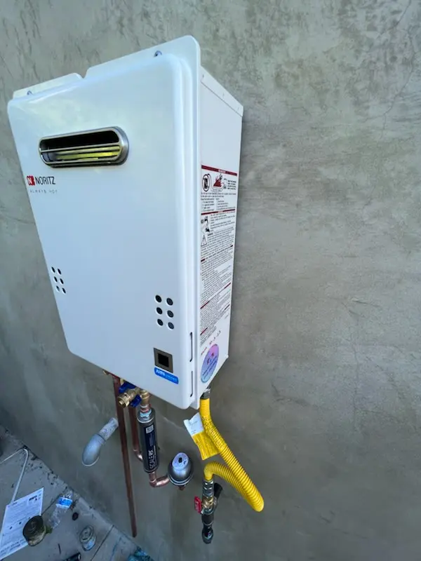 Tankless water heater installation for Perrowville homes